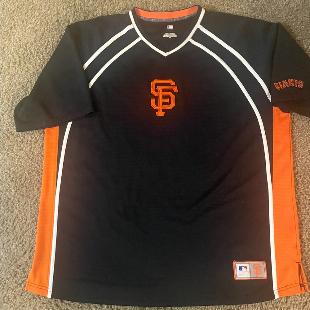MLB Black and Orange Jersey